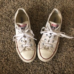 White Low Converse